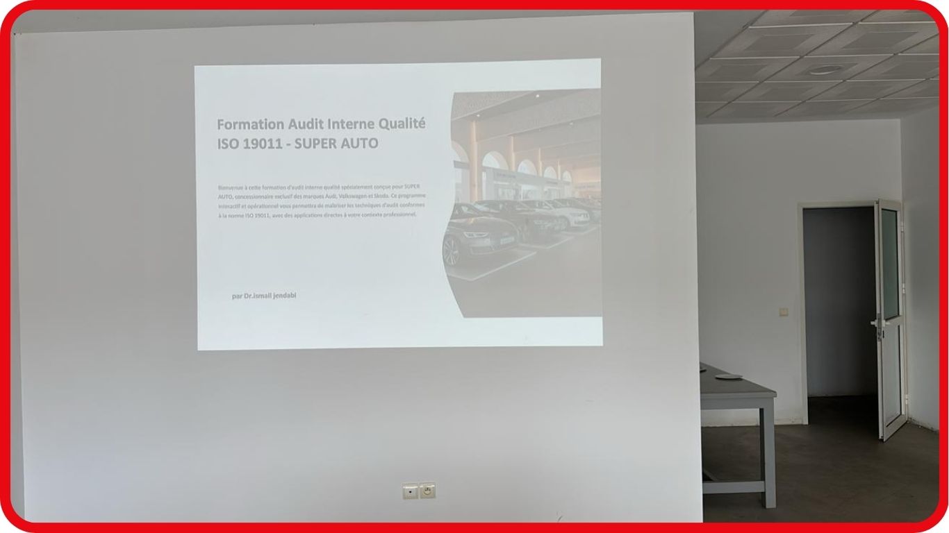 Formation Audit Interne - ISO 19011 - SUPER AUTO