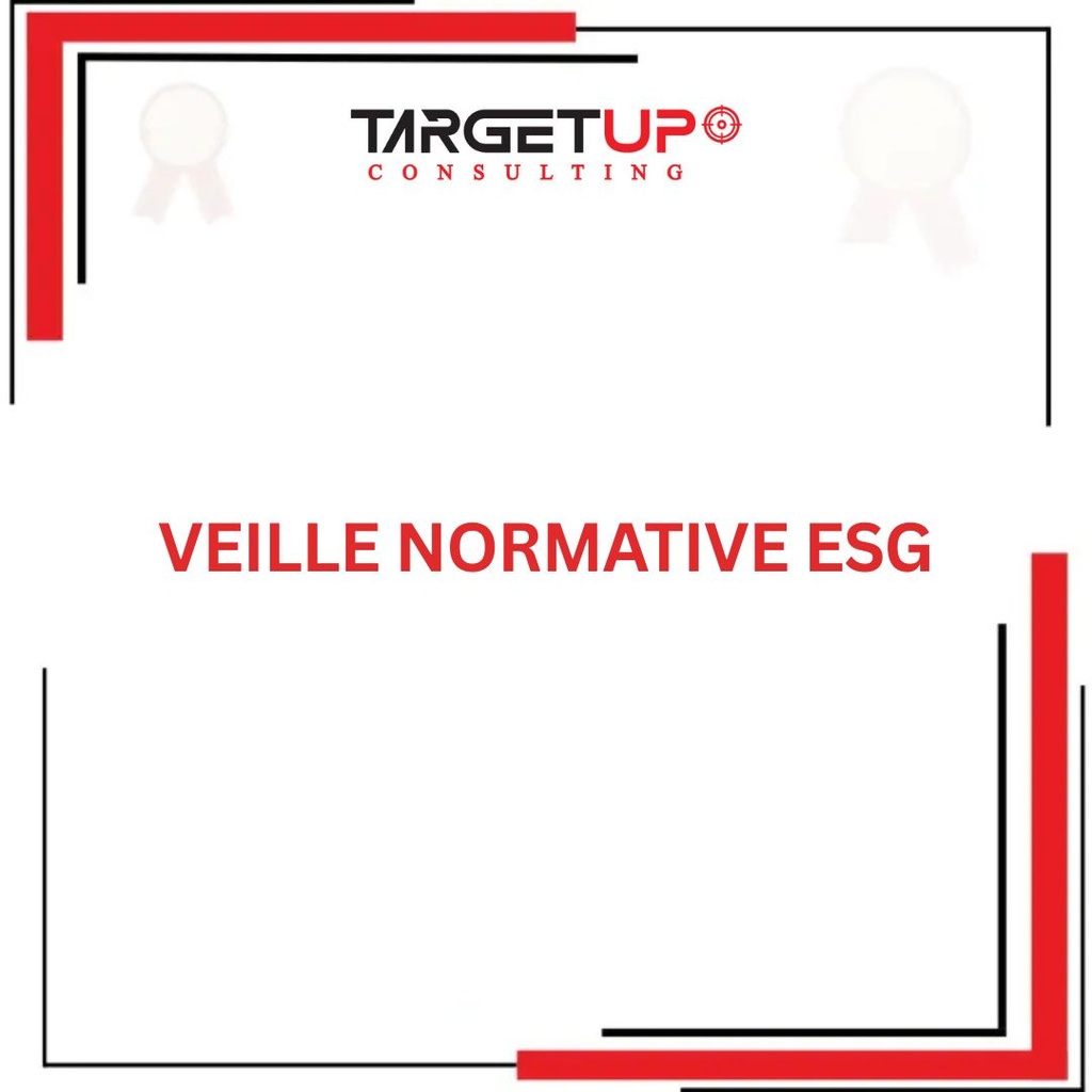 Veille Normative ESG